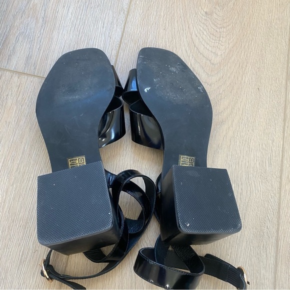 Free People X Jeffery Campbell Square Toe Heels Size 7 - Picture 5 of 6